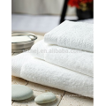 Serviette de bain hôtel Lucury lot de 4, 100% coton, blanc, fabriqué en Chine